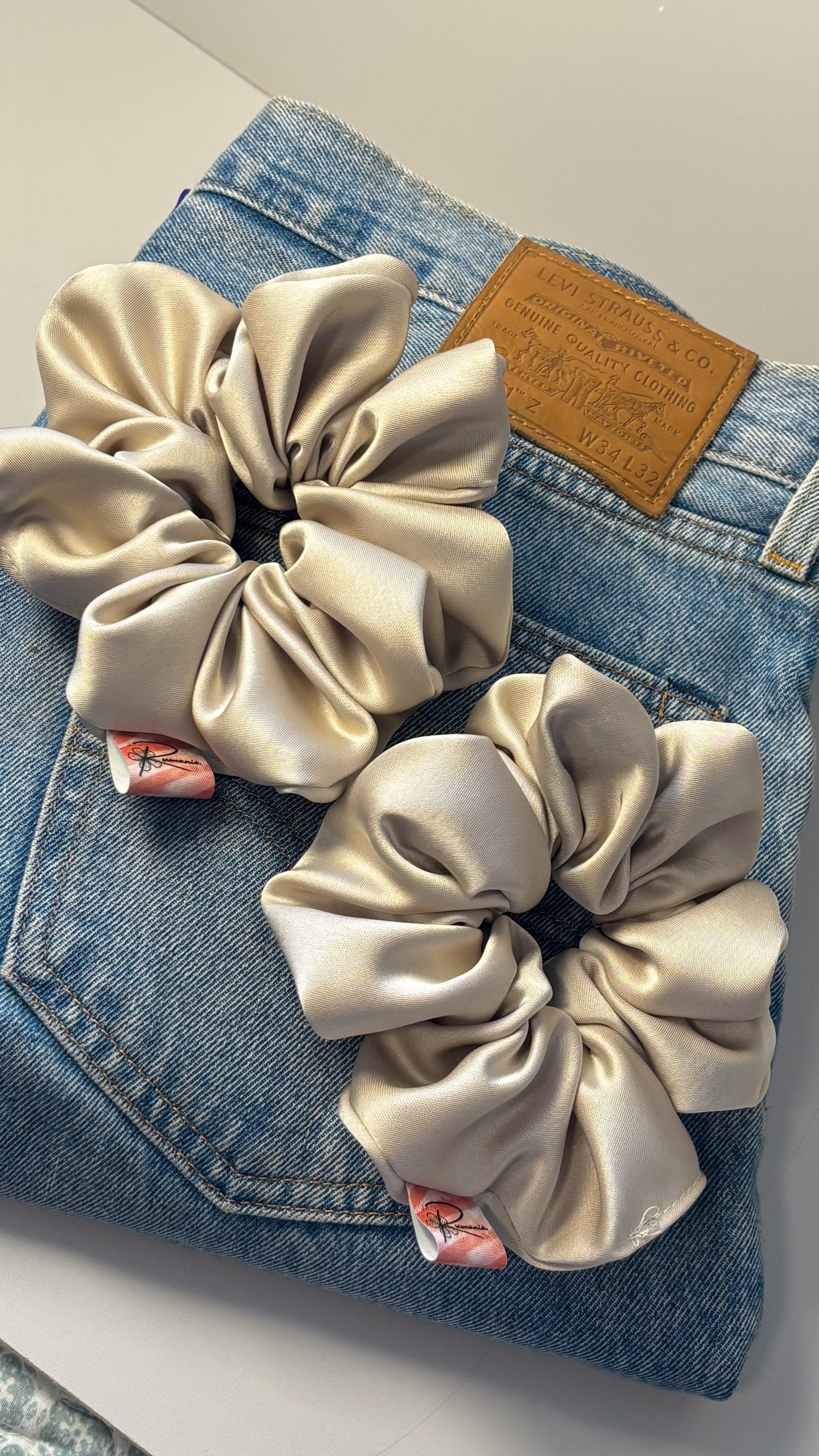 Scrunchie L Crema