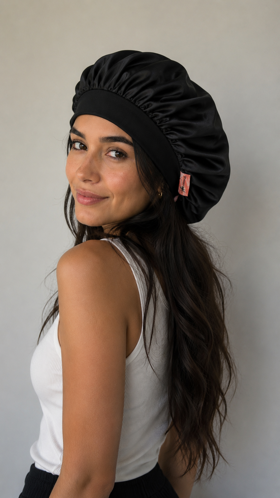 Gorro de satén