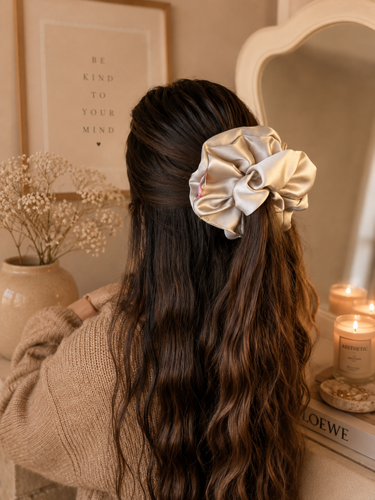 Scrunchie L Crema